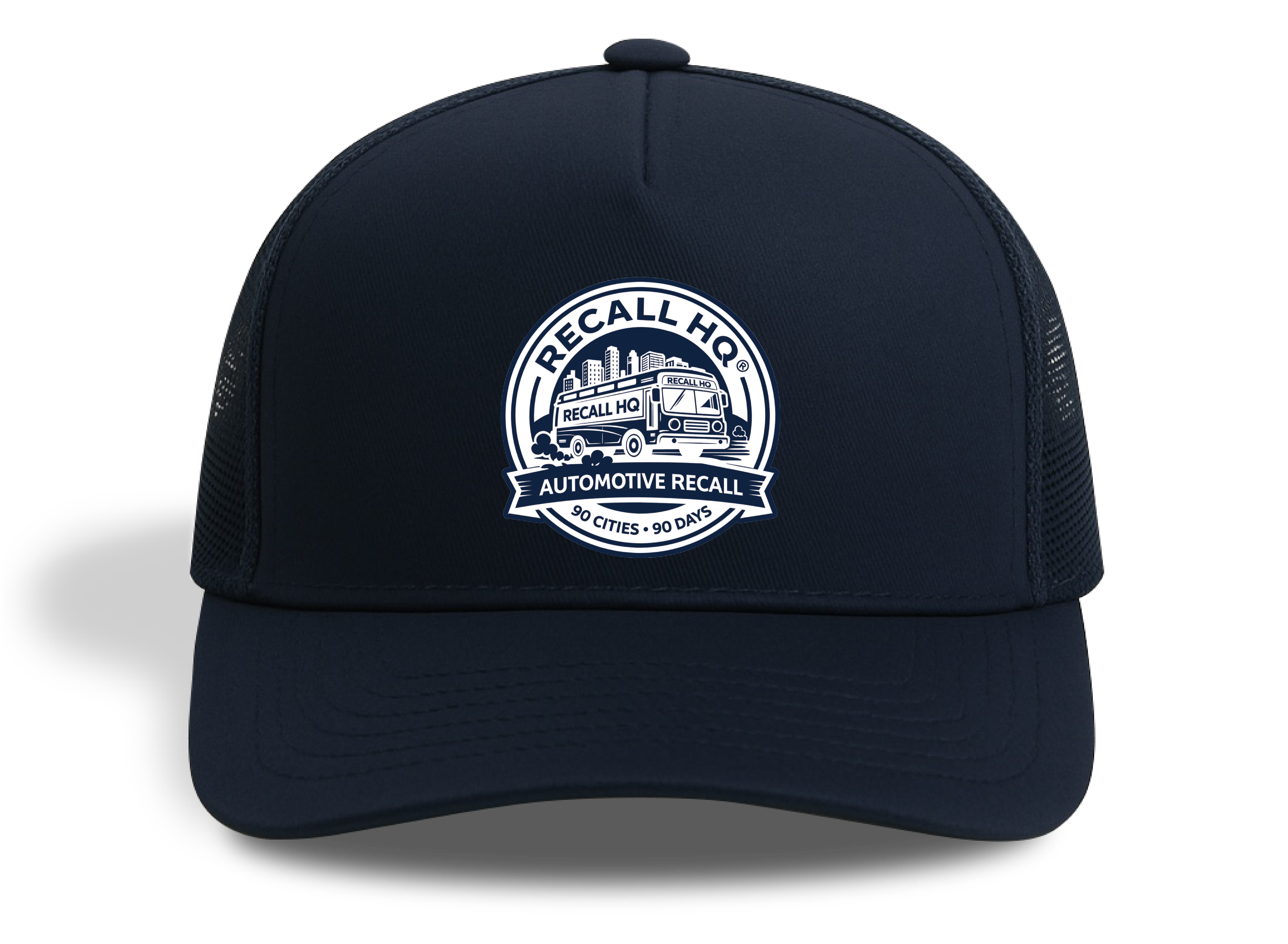 RecallHQ Roadshow Tour custom hats