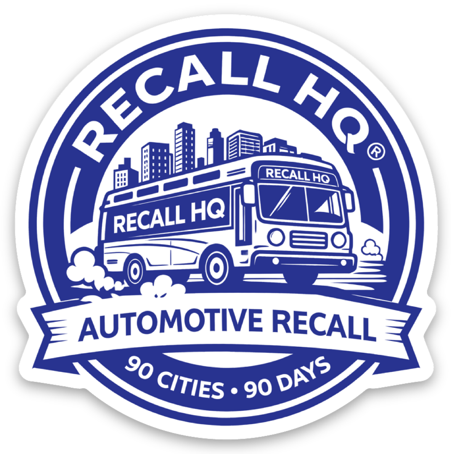 RecallHQ Roadshow Tour custom stickers
